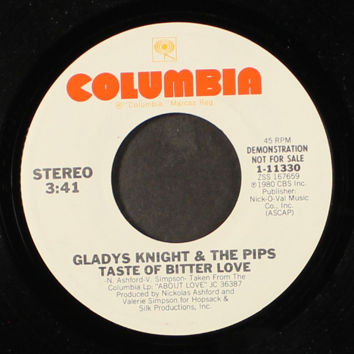 taste of bitter love / same by GLADYS KNIGHT & PIPS