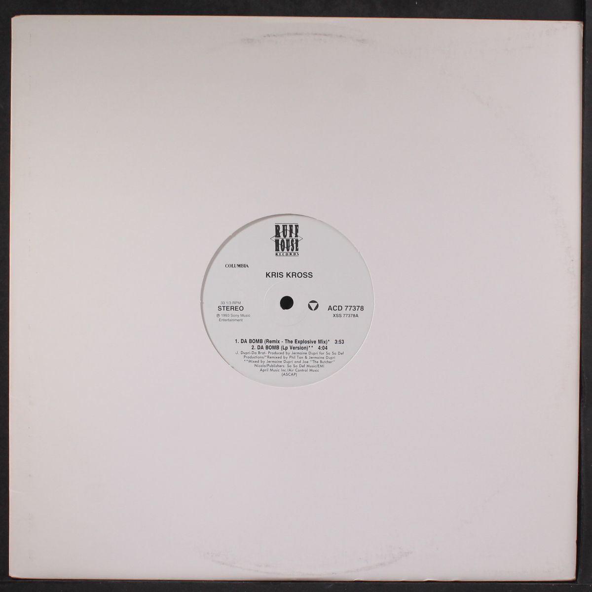 da bomb remix / freak da funk by KRIS KROSS