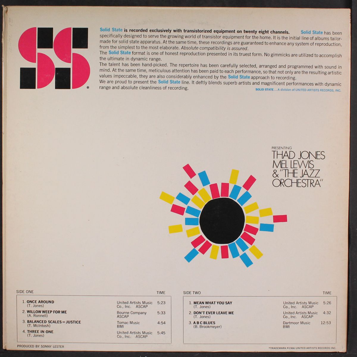 presenting by THAD JONES & MEL LEWIS