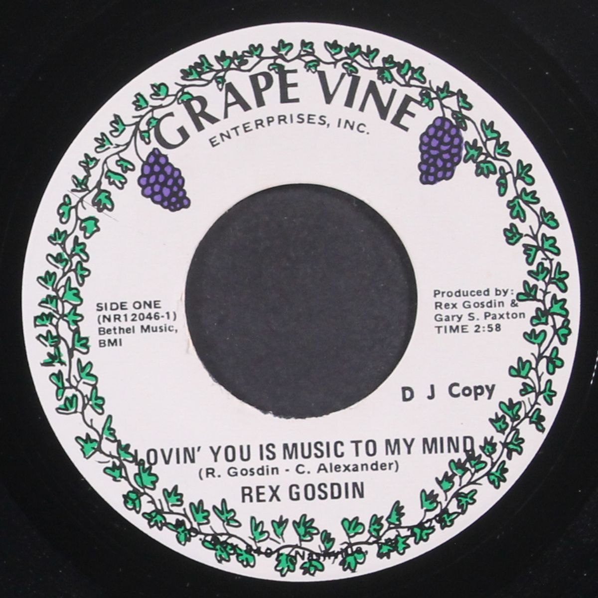 lovin' you is music to my mind by REX GOSDIN