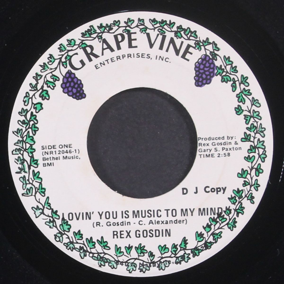 lovin' you is music to my mind by REX GOSDIN