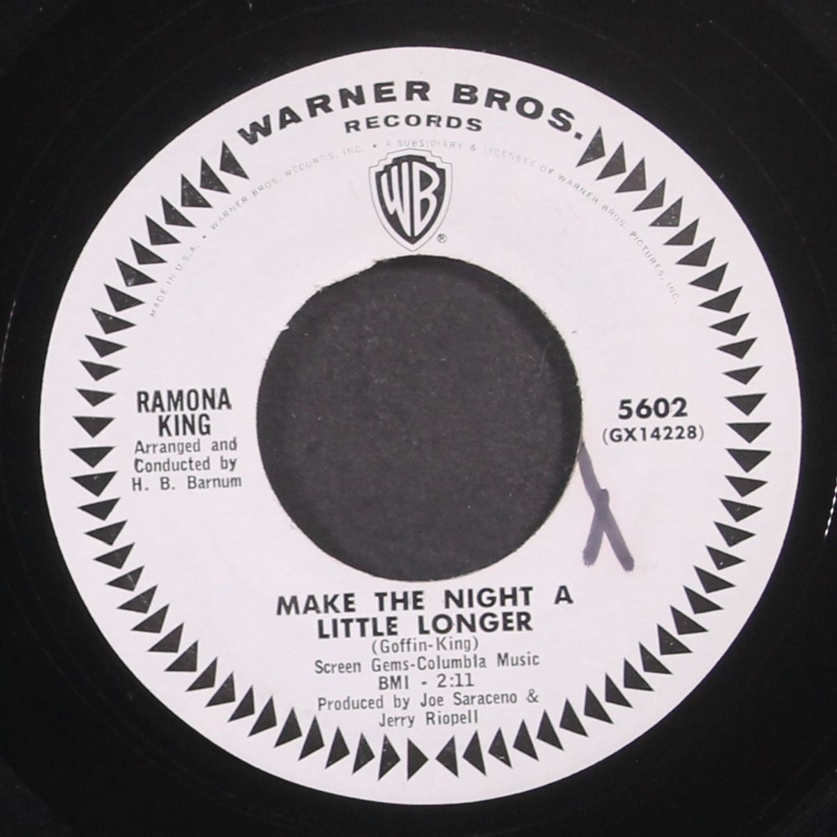 make the night a little longer / hey everybody by RAMONA KING