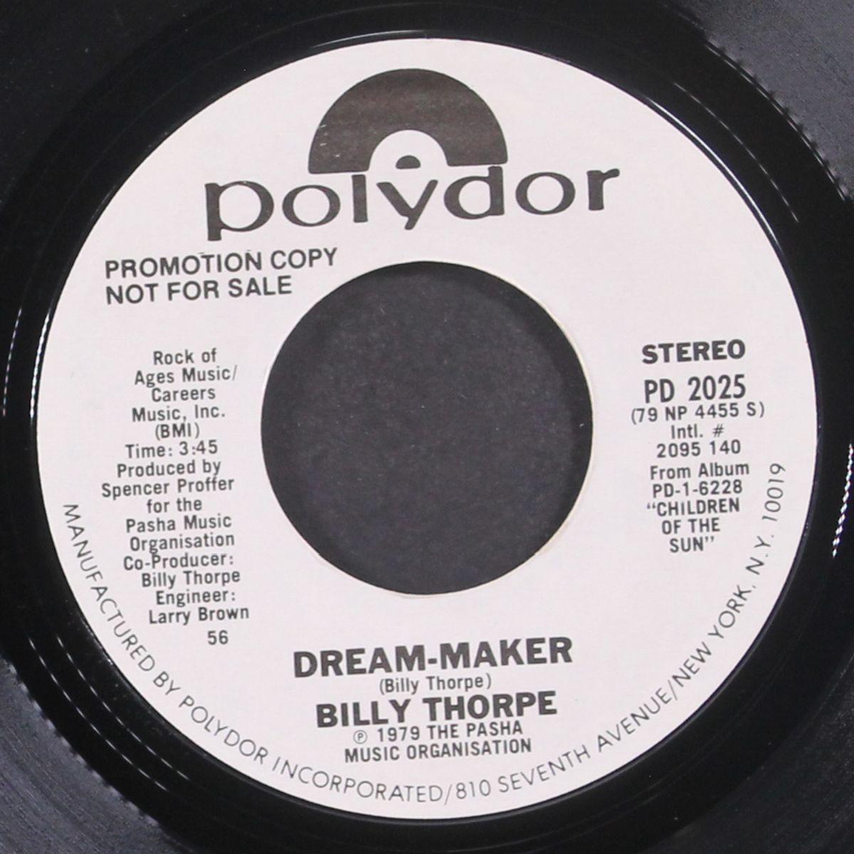dream-maker / same by BILLY THORPE