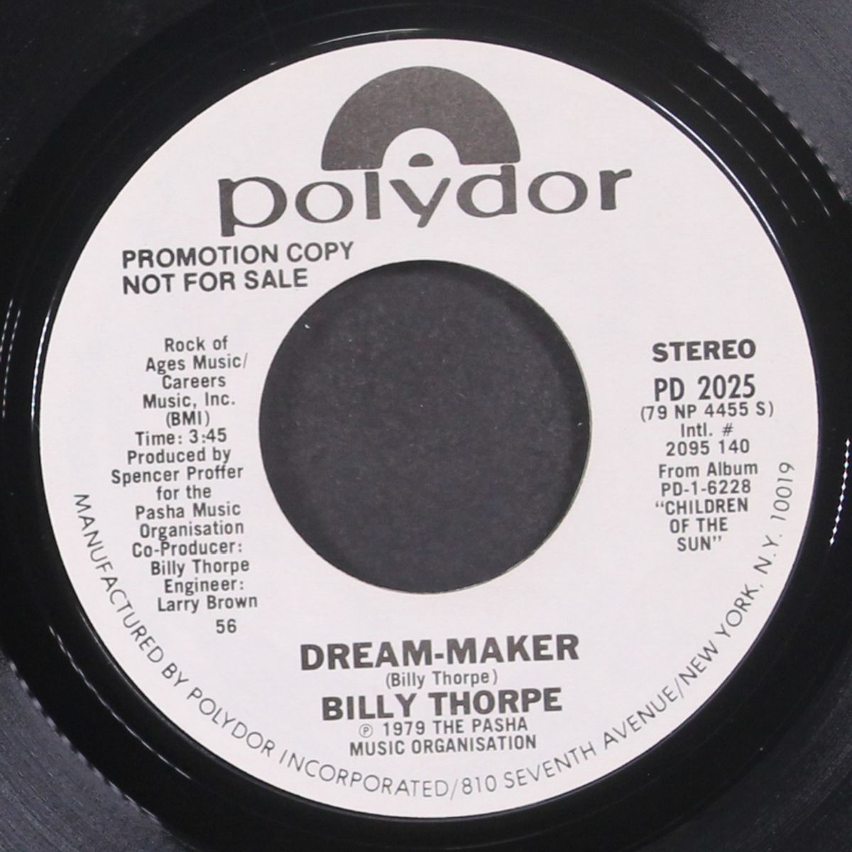 dream-maker / same by BILLY THORPE