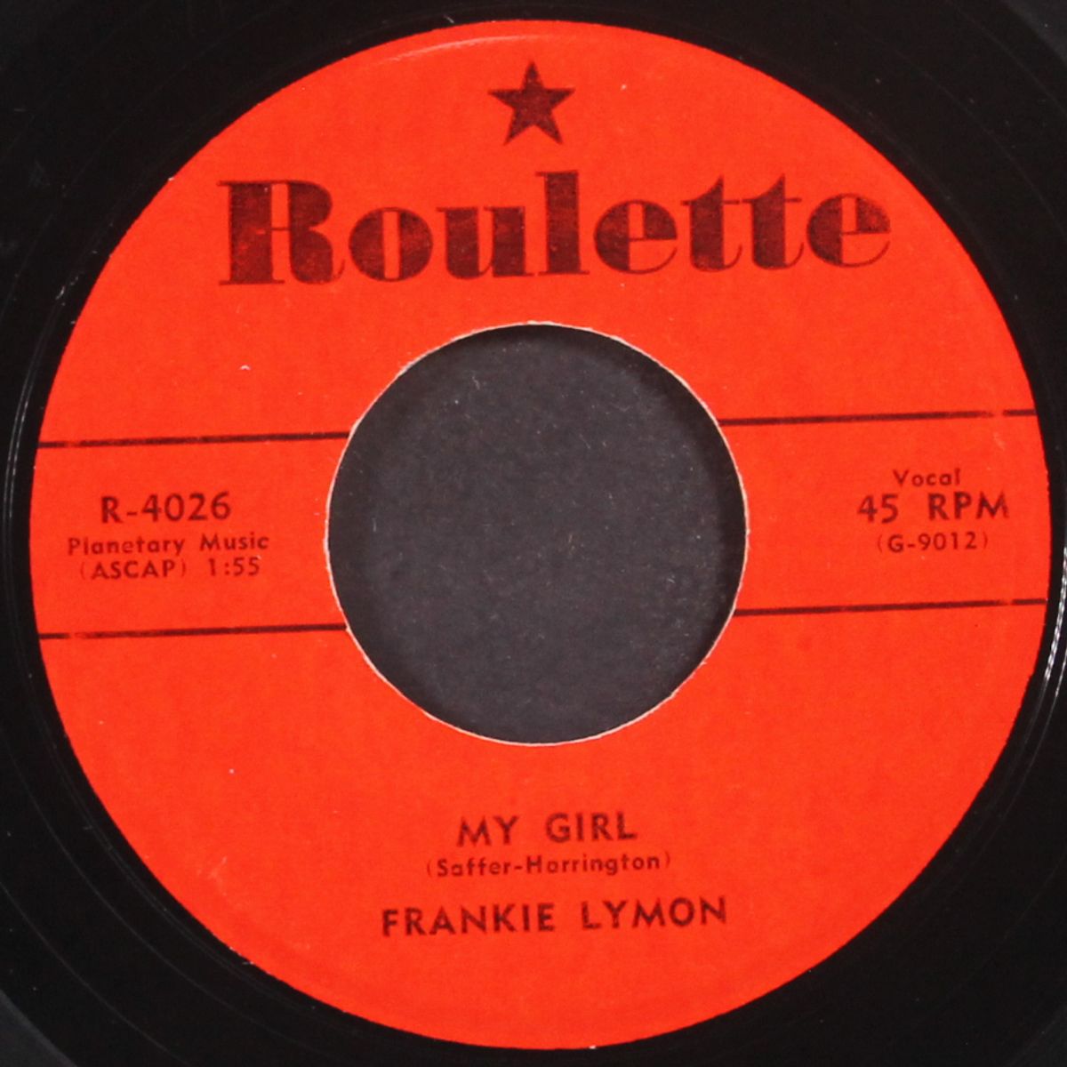 my girl / so goes my love by FRANKIE LYMON