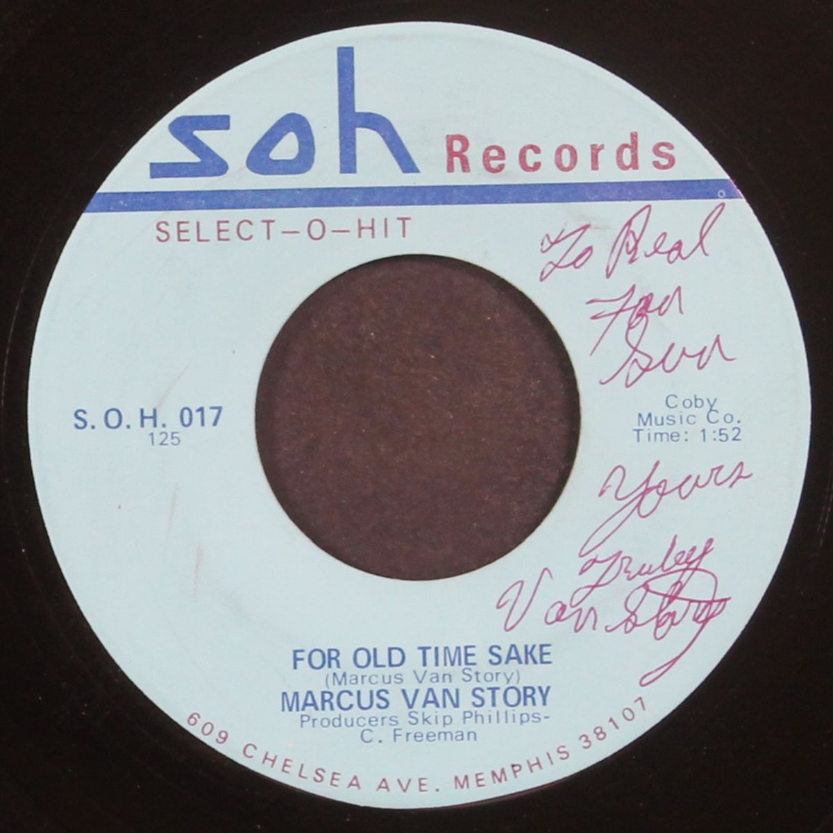 for old time sake / all america (sings a country song) by MARCUS VAN STORY