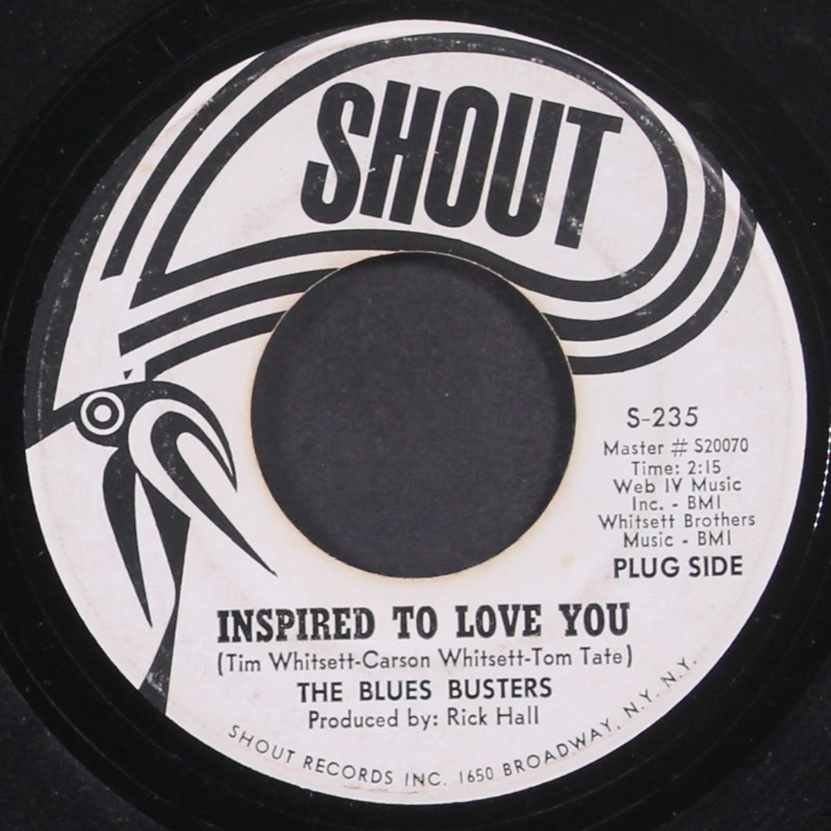 i can't stop / inspired to love you by BLUES BUSTERS