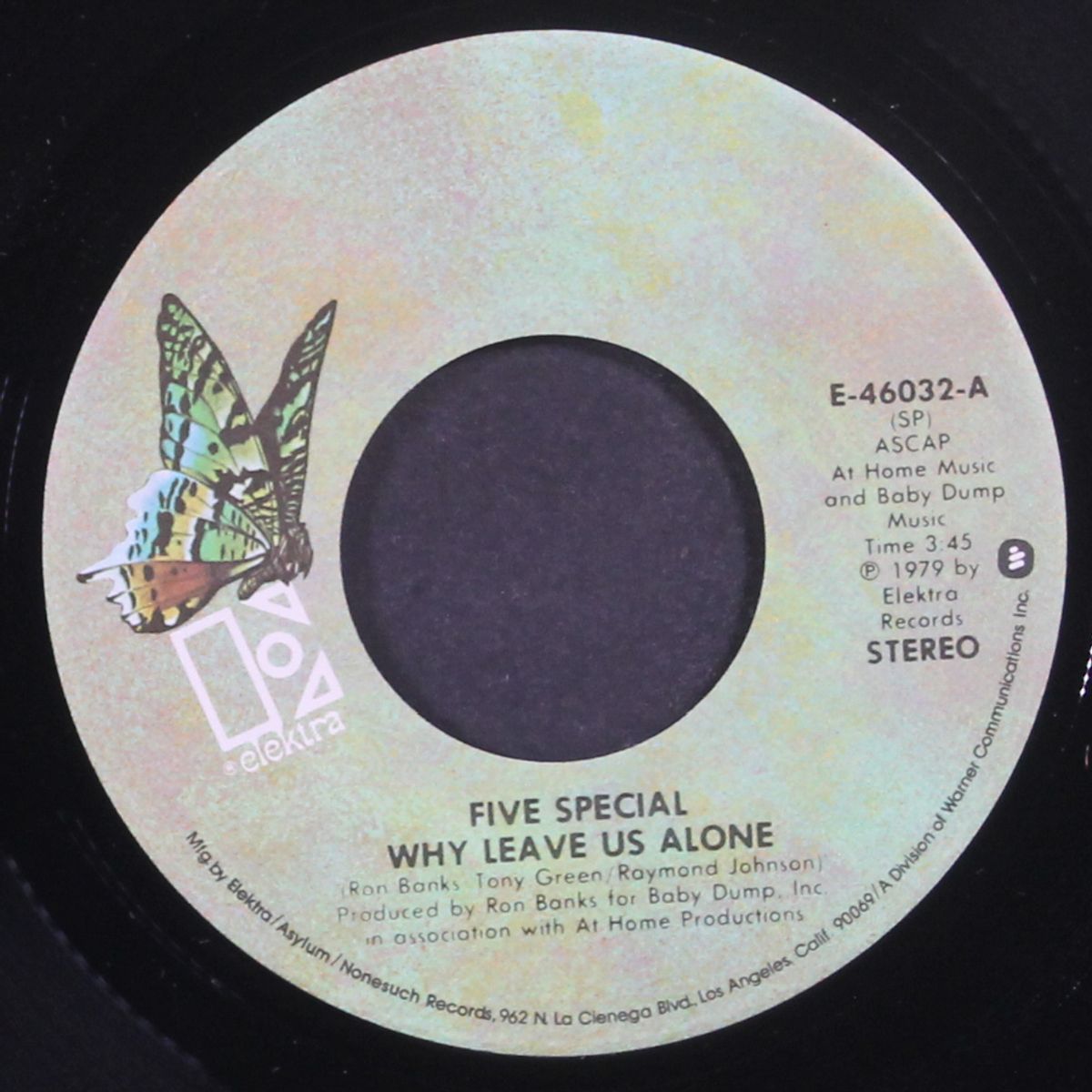why leave us alone / instrumental by FIVE SPECIAL