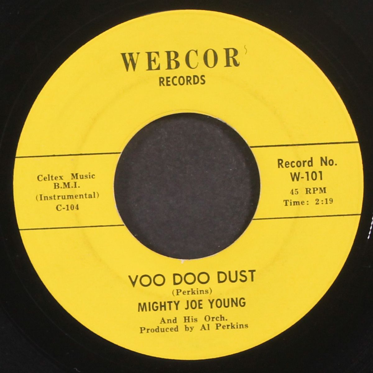 we love you baby / voo doo dust by MIGHTY JOE YOUNG