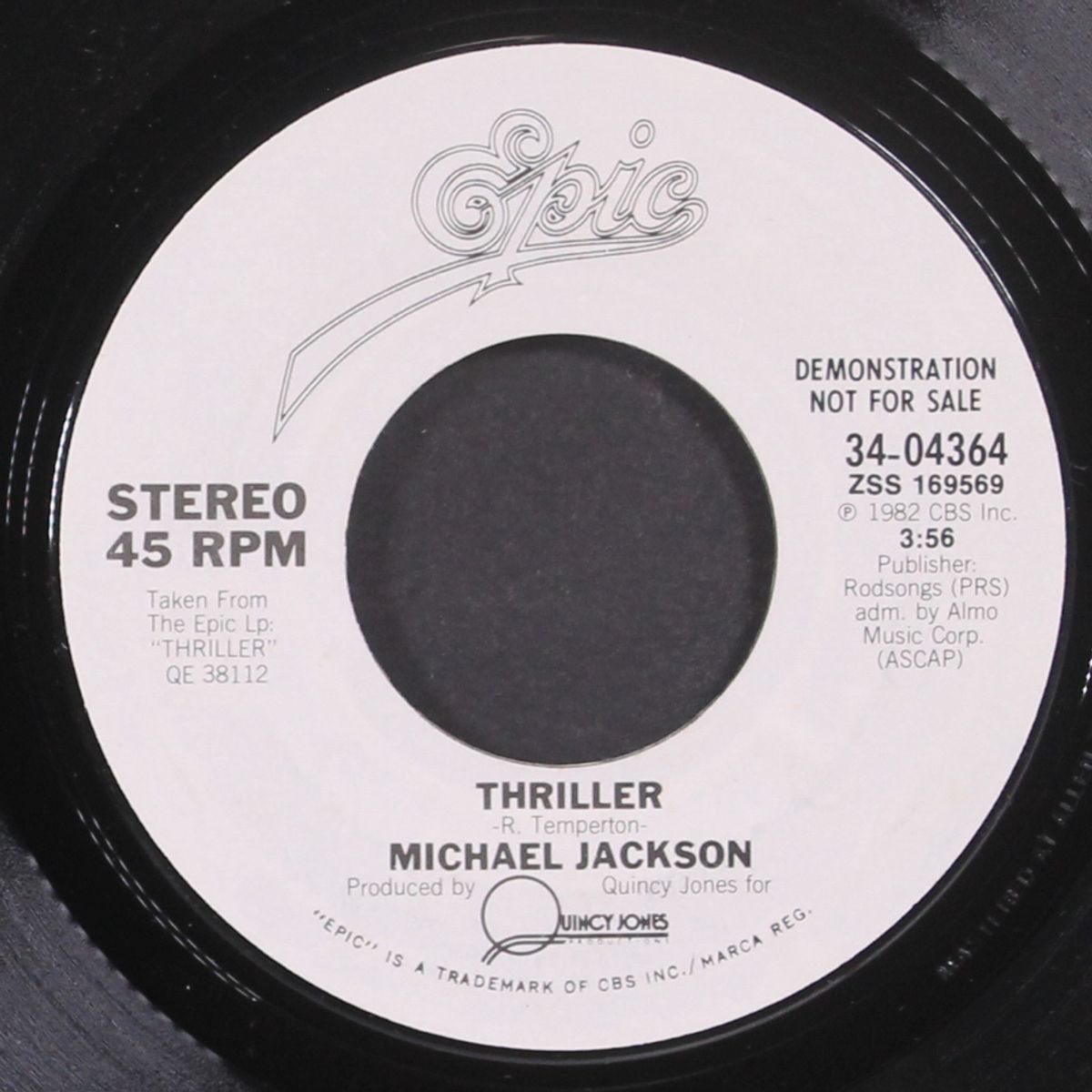 thriller by MICHAEL JACKSON