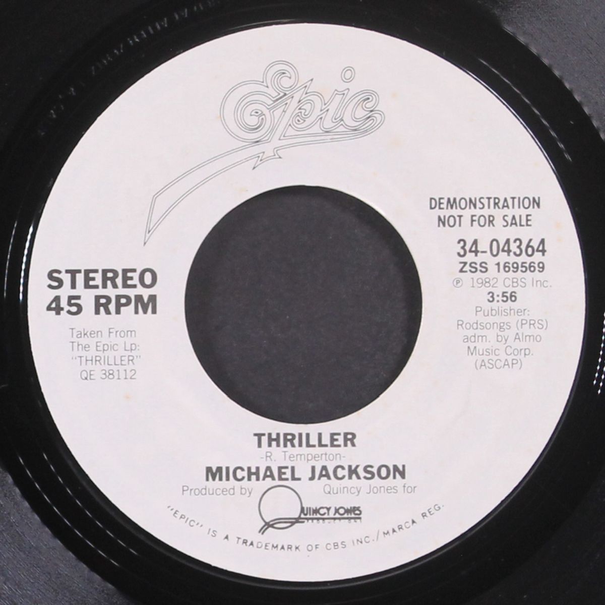 thriller by MICHAEL JACKSON