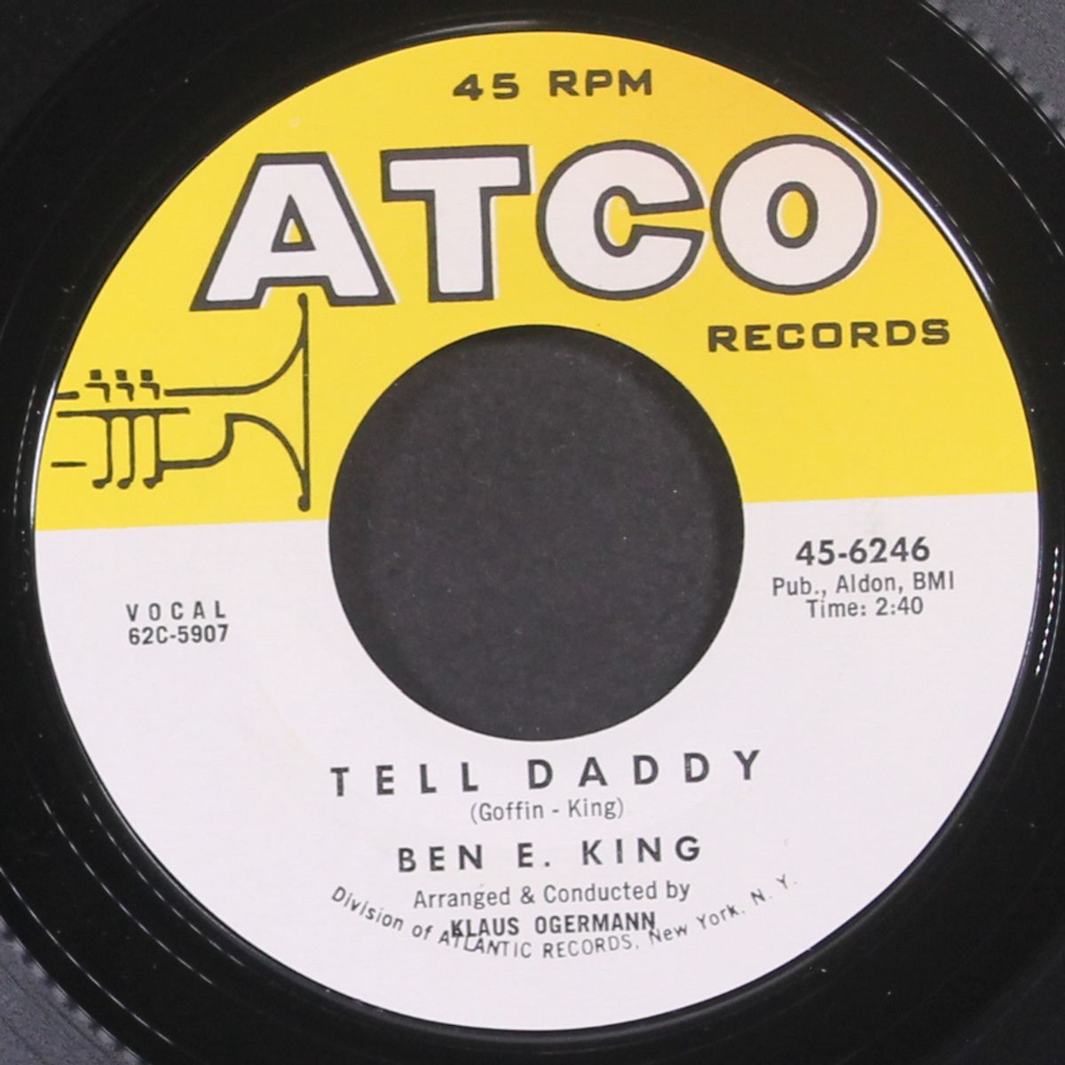tell daddy / auf wiedersehen, my dear by BEN E. KING