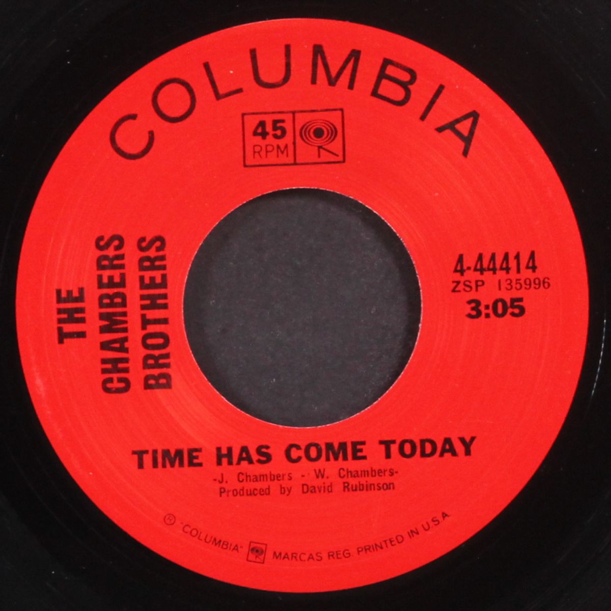 time has come today / people get ready by CHAMBERS BROTHERS