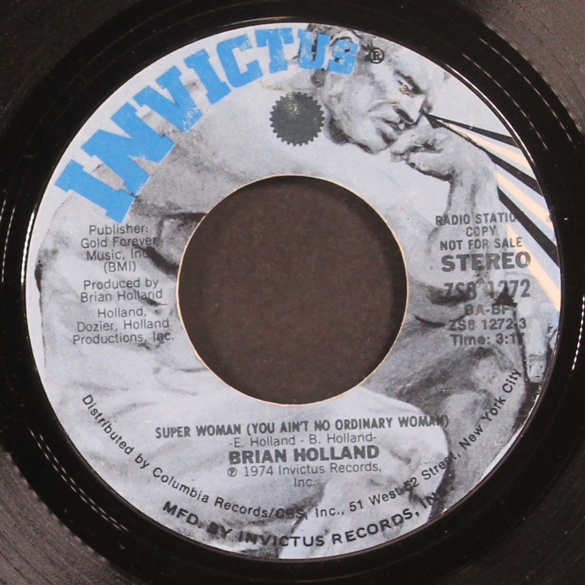 super woman (you ain't no ordinary woman) / same by BRIAN HOLLAND
