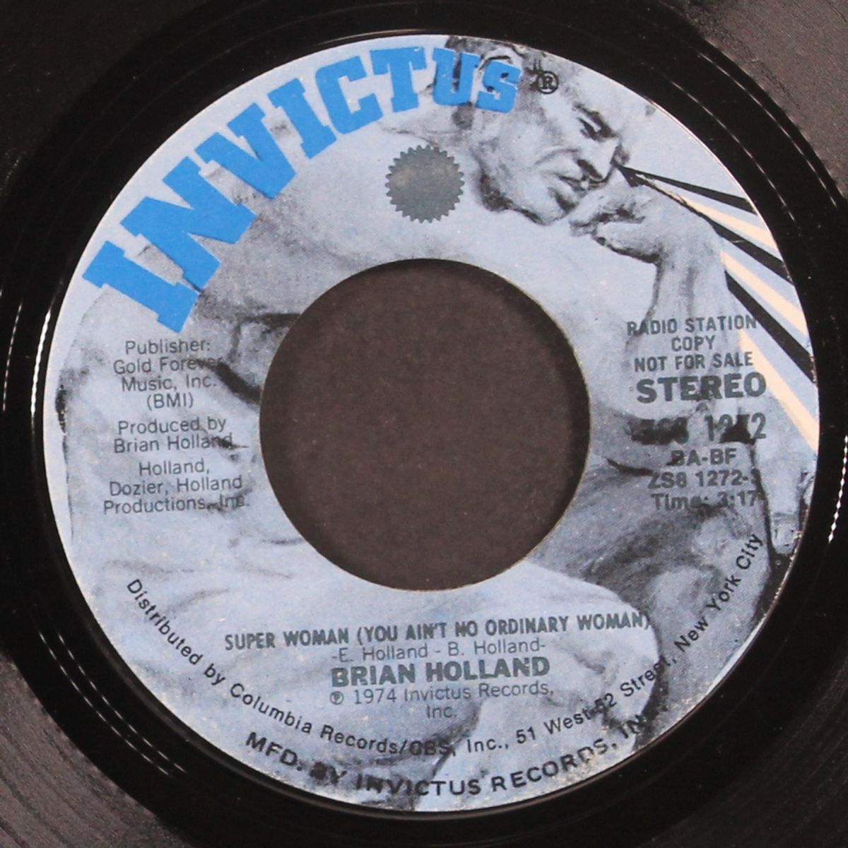 super woman (you ain't no ordinary woman) / same by BRIAN HOLLAND