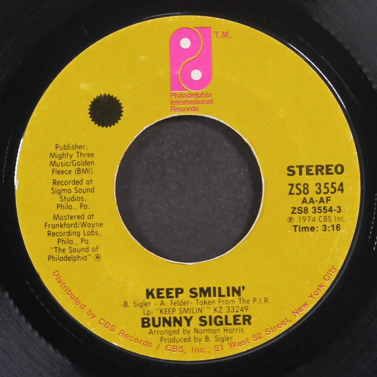 keep smilin' by BUNNY SIGLER