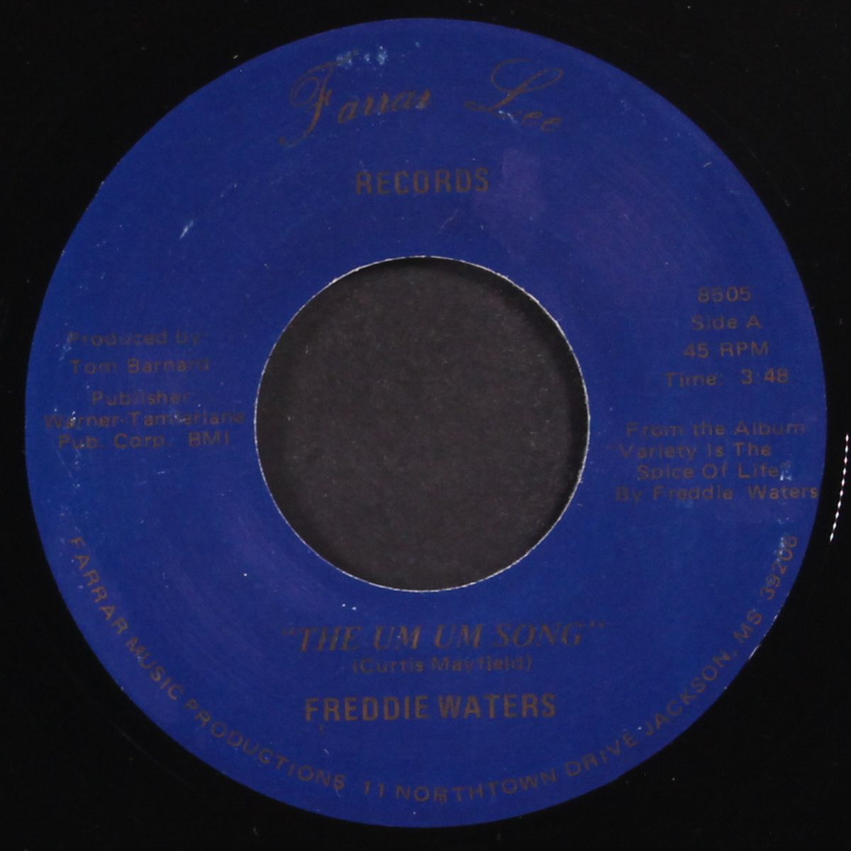 the um um song by FREDDIE WATERS