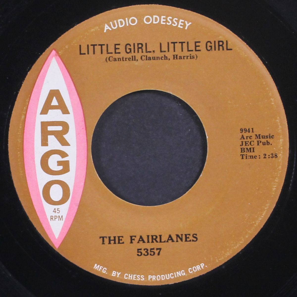 little girl, little girl / if the world don't end tomorrow by FAIRLANES