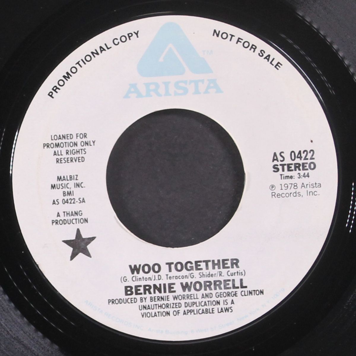 woo together / mono by BERNIE WORRELL