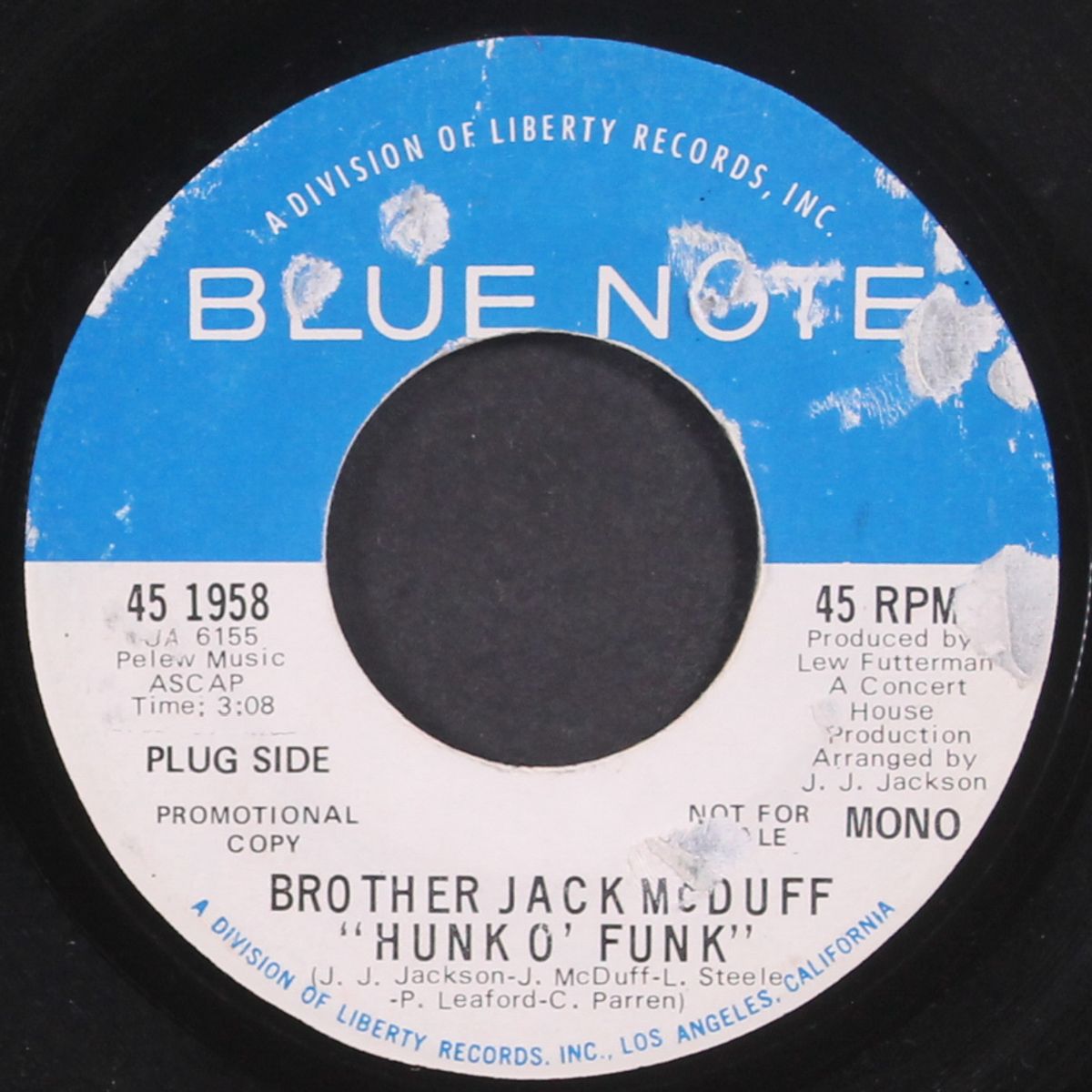 hunk o' funk / mystic john by BROTHER JACK MCDUFF