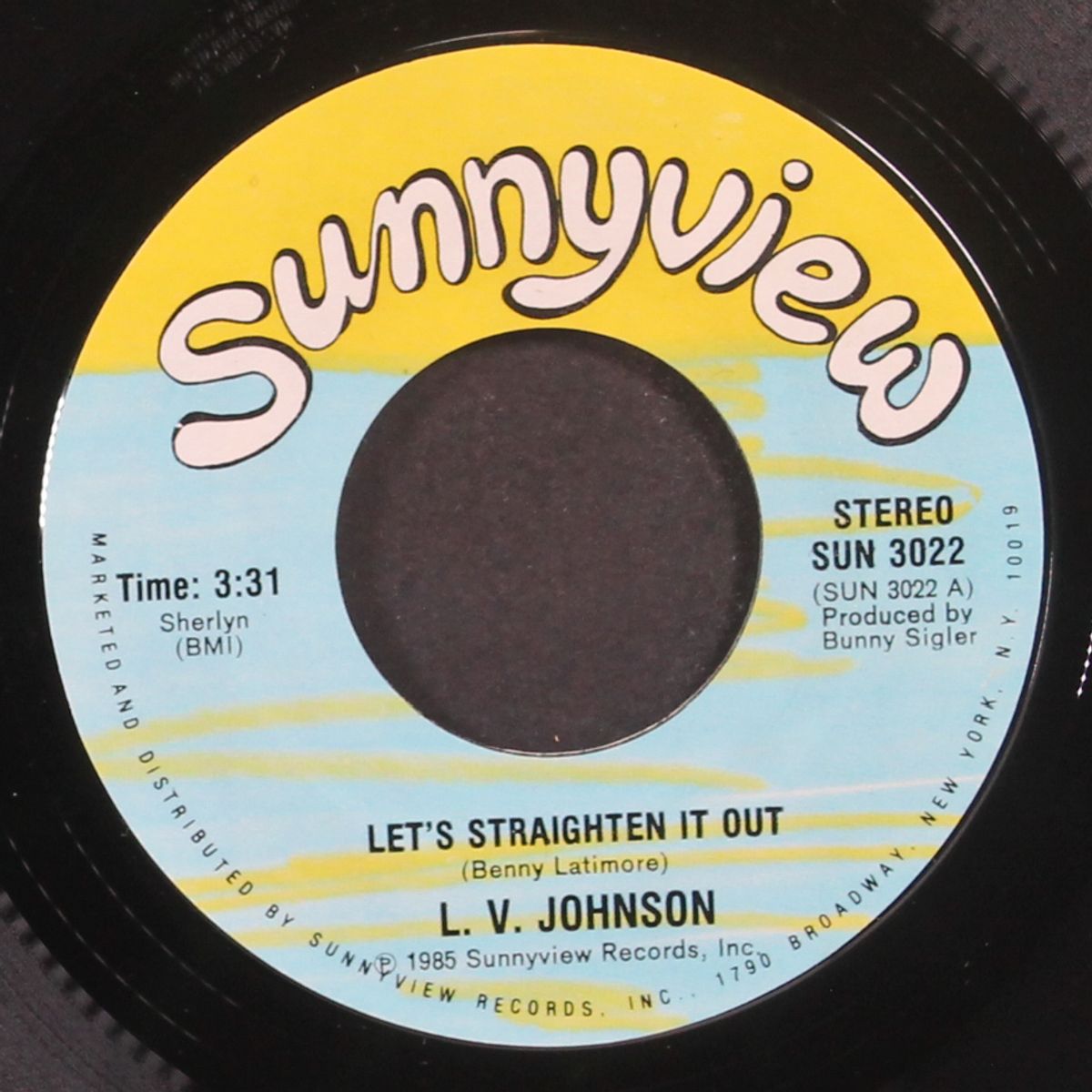 let's straighten it out / mr. fan-man by L.V. JOHNSON