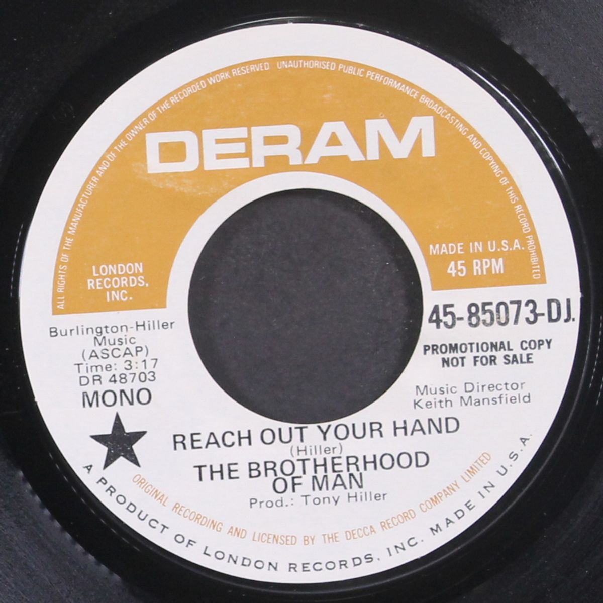 reach out your hand / mono by BROTHERHOOD OF MAN