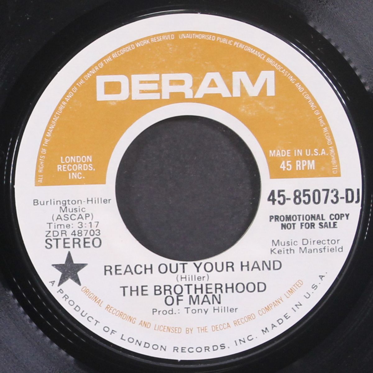 reach out your hand / mono by BROTHERHOOD OF MAN