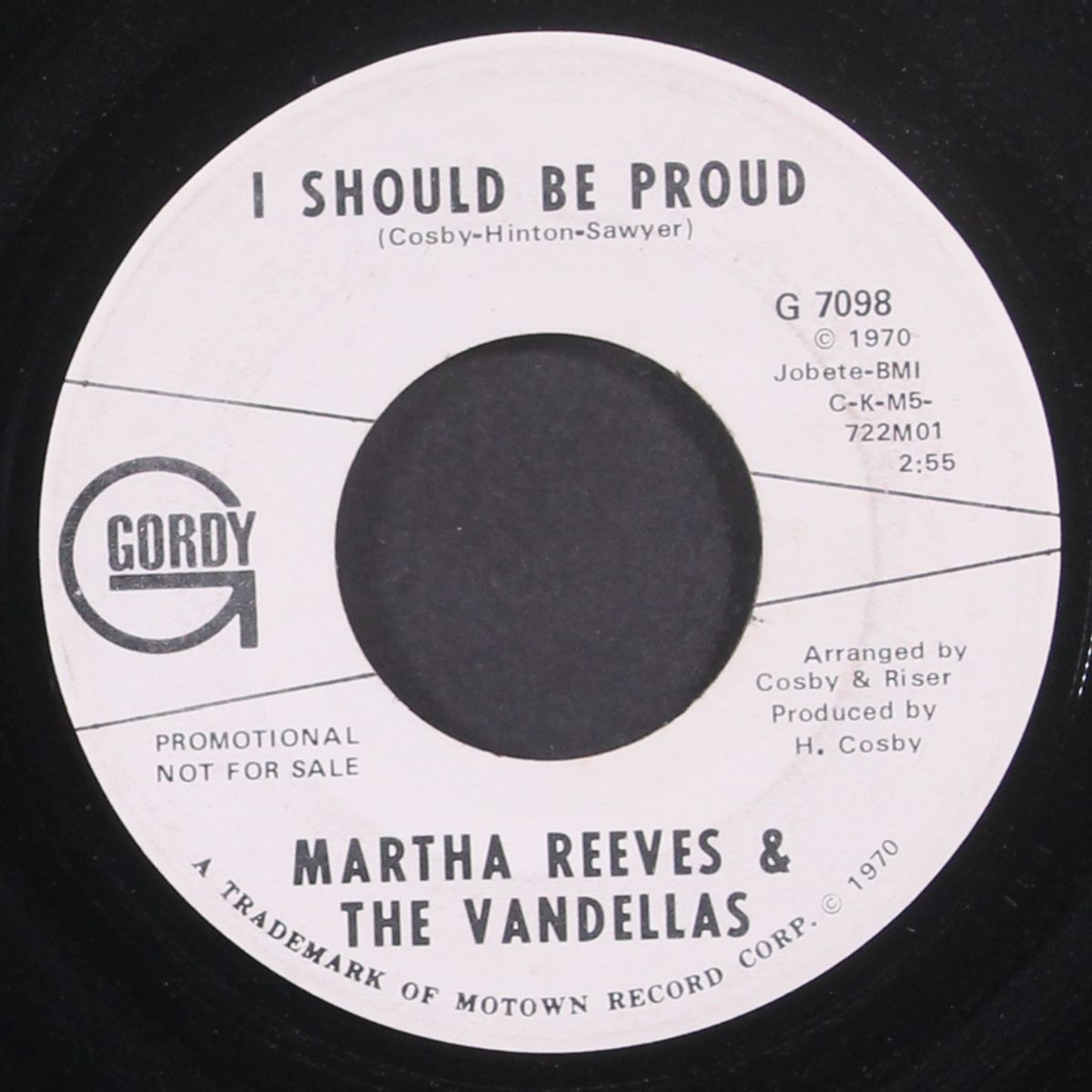 i should be proud / same by MARTHA REEVES & VANDELLAS