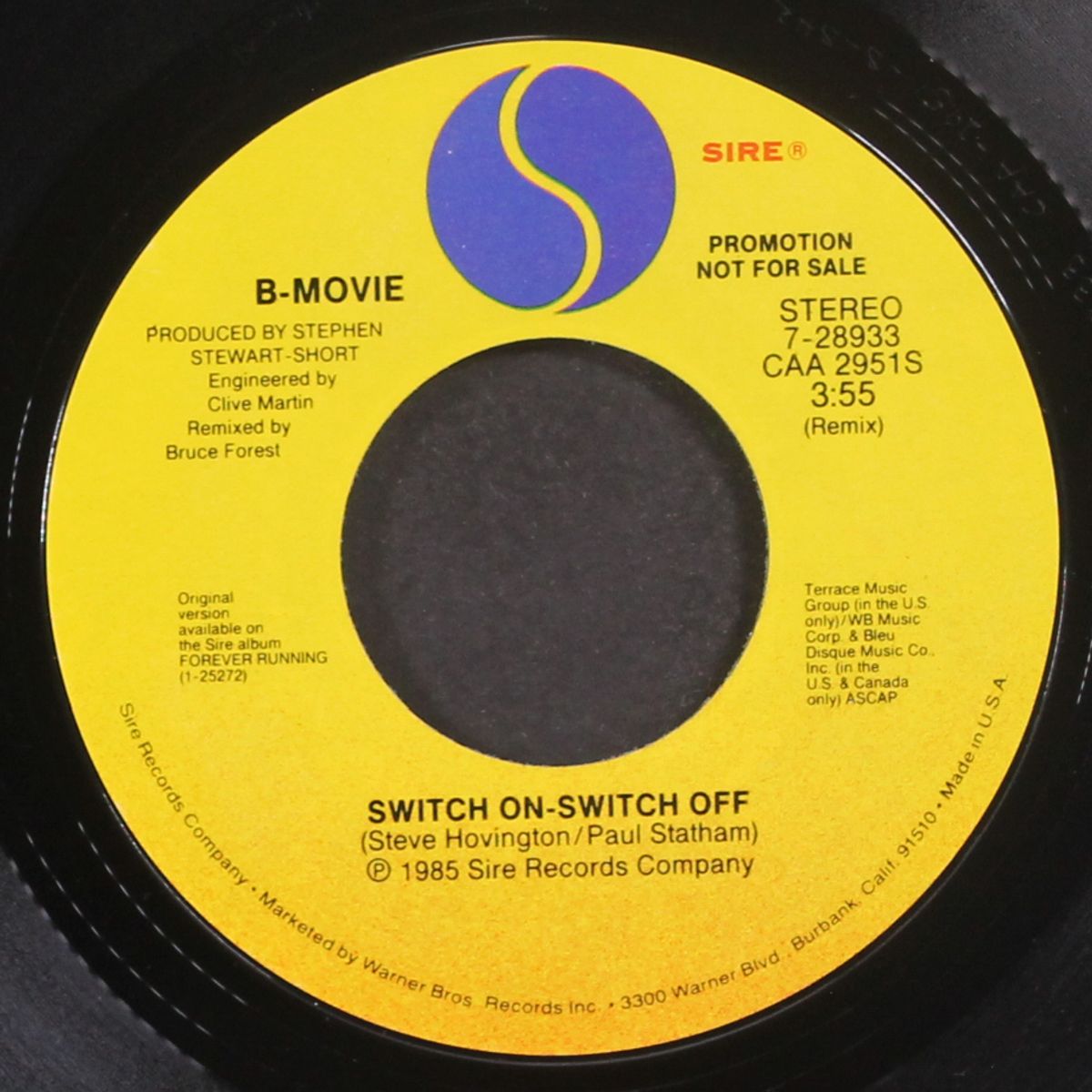 switch on-switch off / same by B-MOVIE