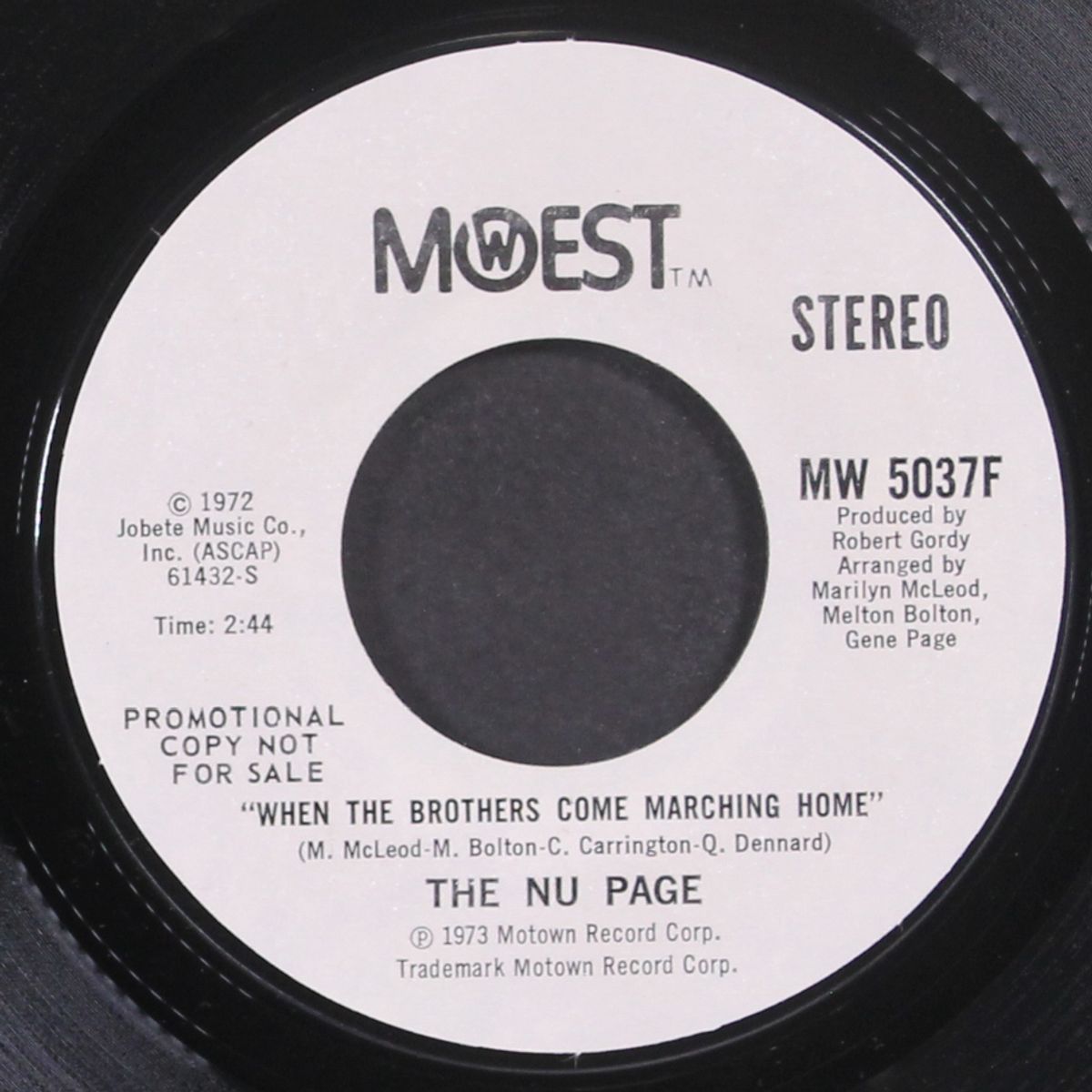 when the brothers come marching home / mono by NU PAGE