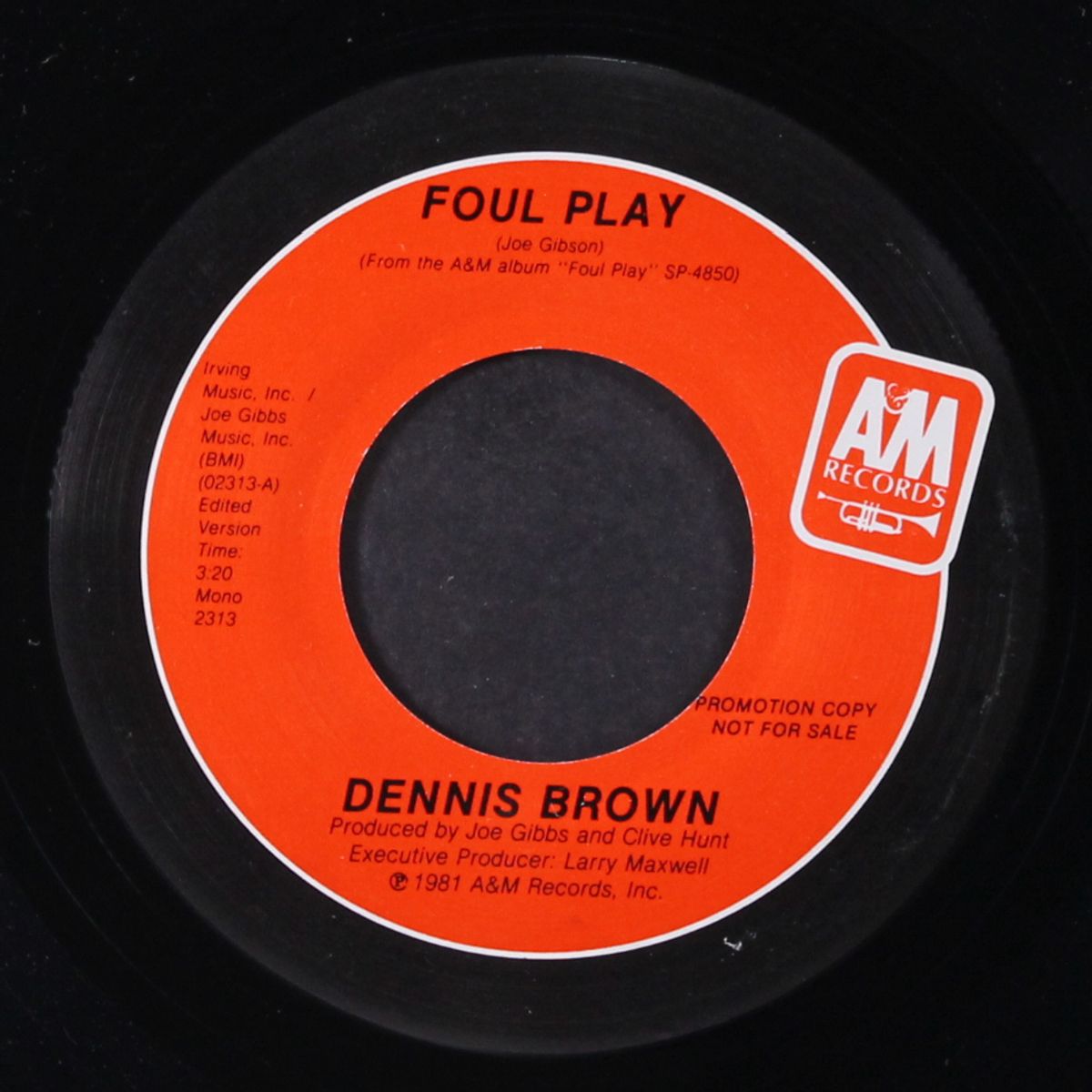 foul play / mono by DENNIS BROWN