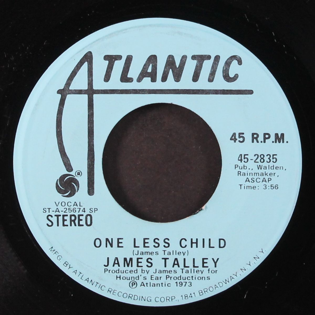 one less child / mono by JAMES TALLEY