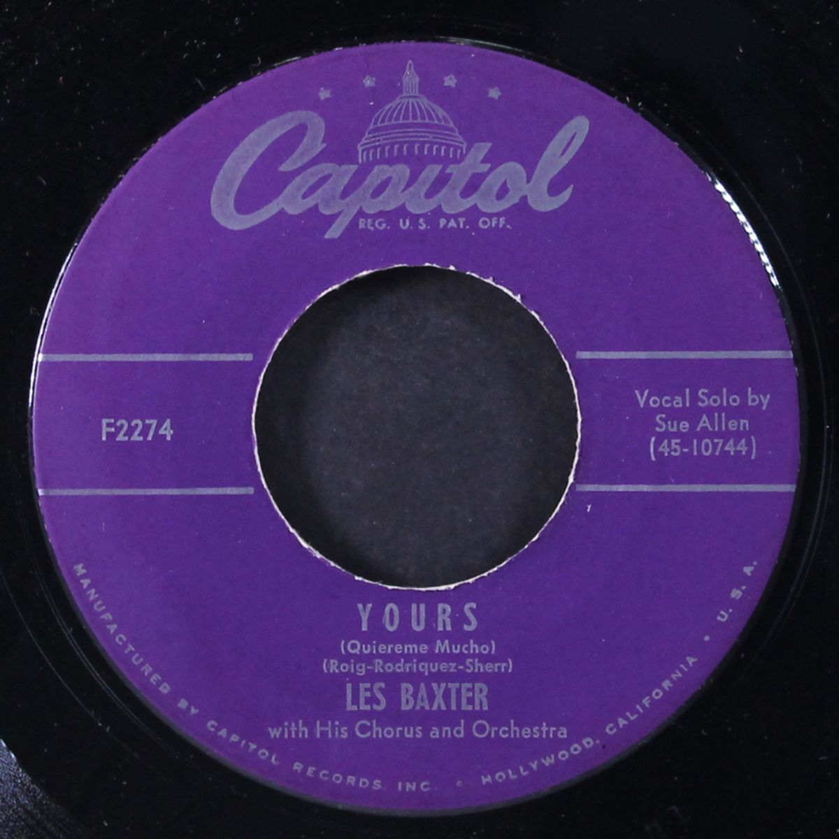 flute salad / yours by LES BAXTER