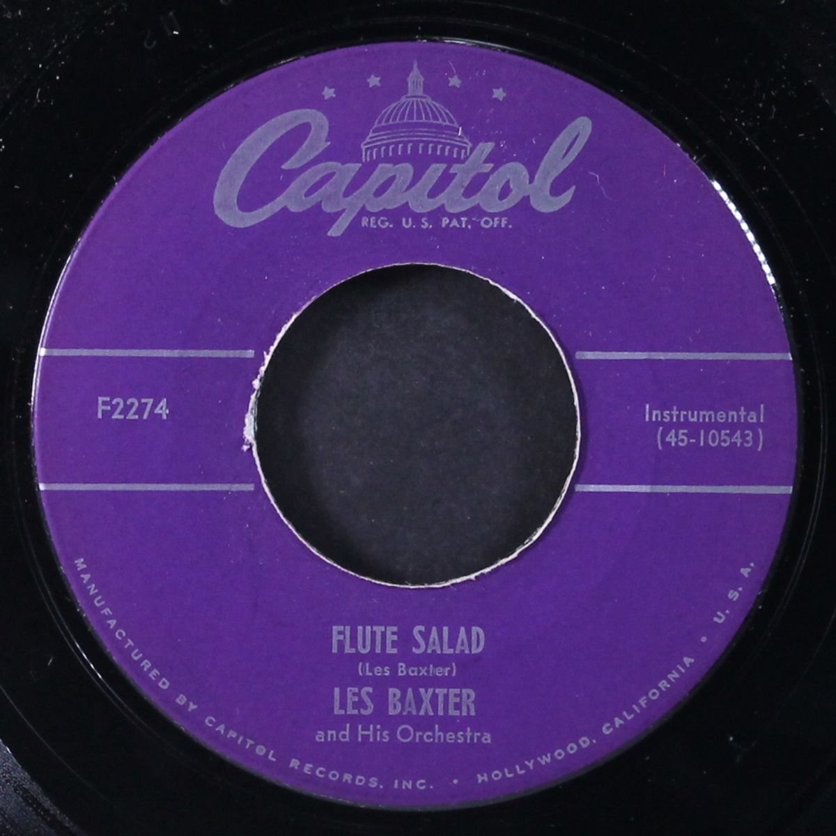 flute salad / yours by LES BAXTER