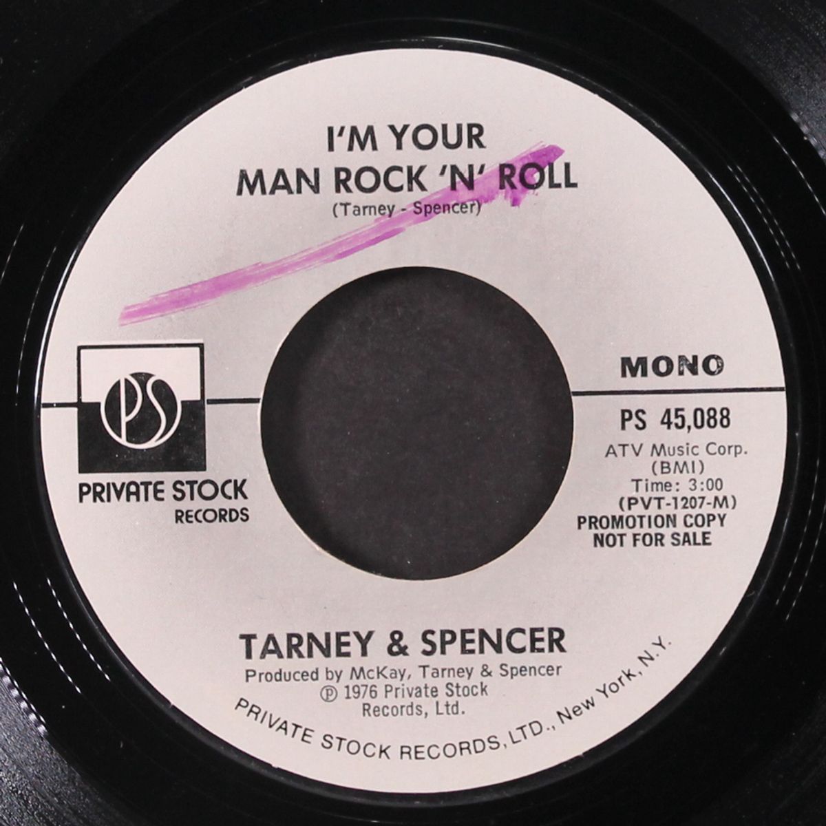 i'm your man rock 'n' roll / mono by TARNEY & SPENCER