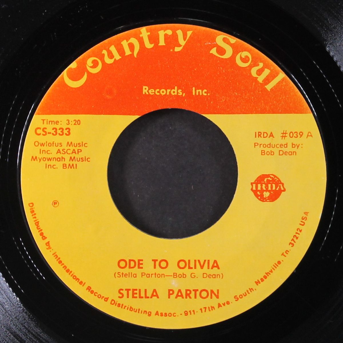 ode to olivia / i want to hold you in my dreams tonight by STELLA PARTON