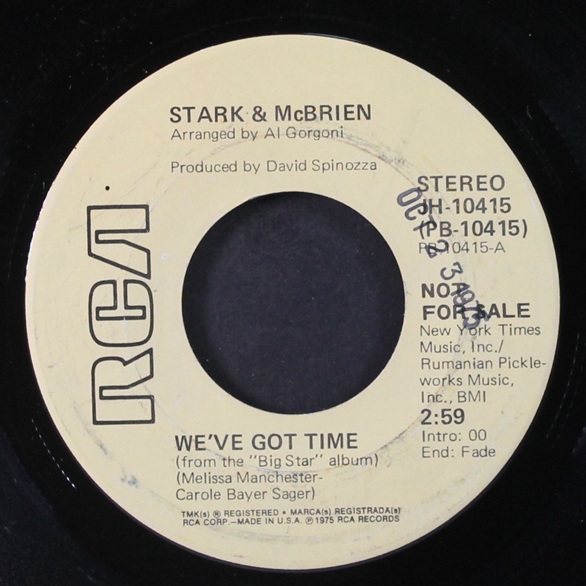 we've got time / mono by STARK & MCBRIEN