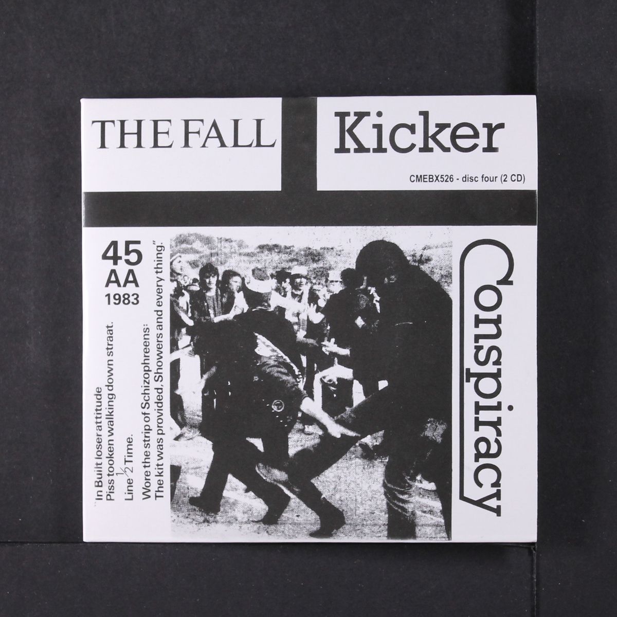 the rough trade singles box by FALL