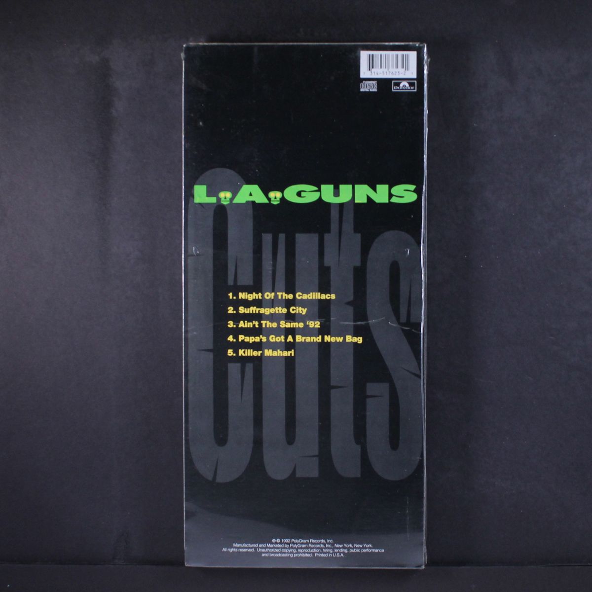 cuts by L.A. GUNS