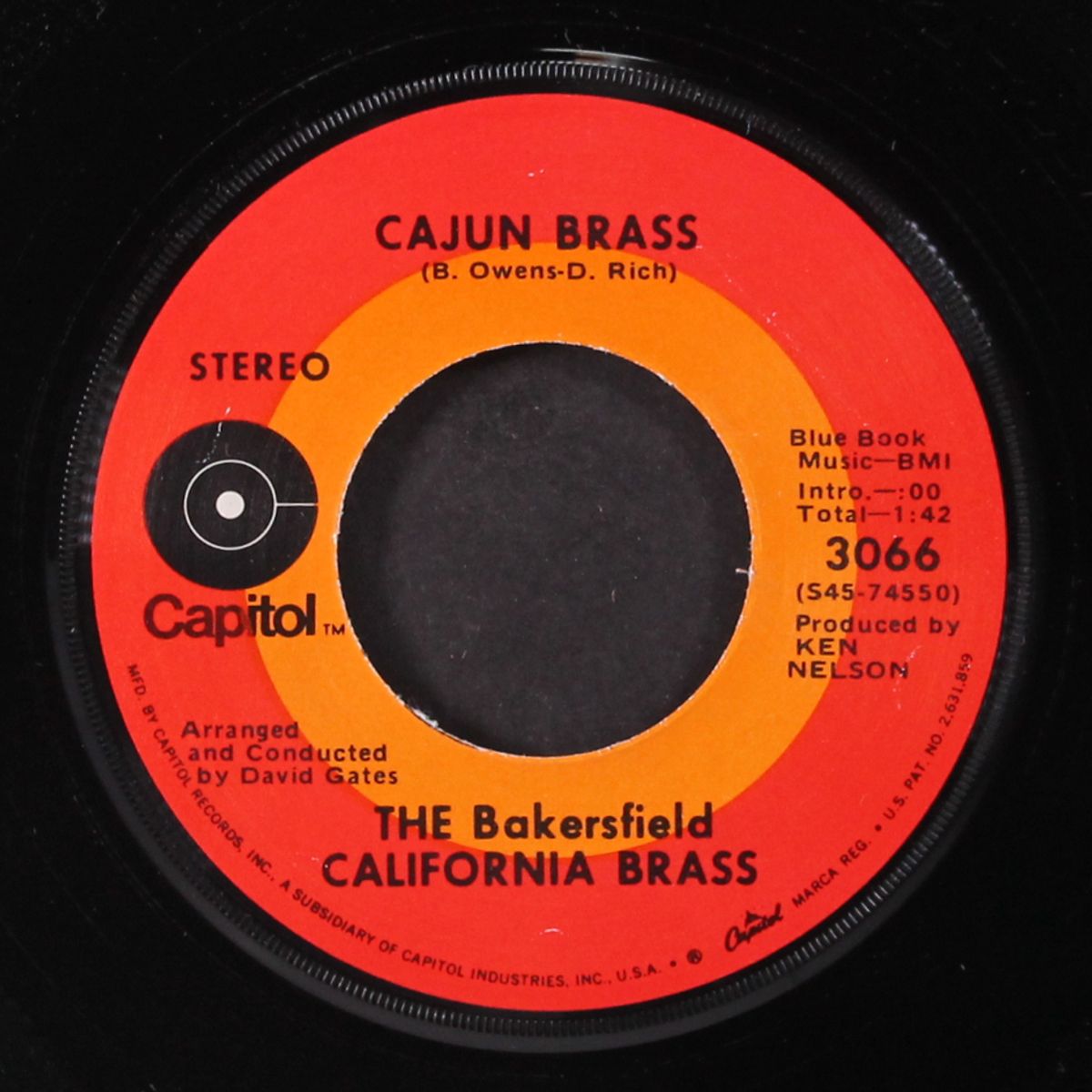 cajun brass / waitin' in your welfare line by BAKERSFIELD CALIFORNIA BRASS