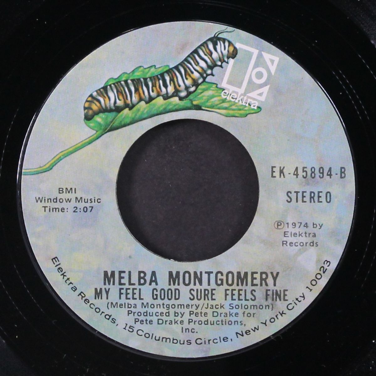 your pretty roses came too late / my feel good sure feels fine by MELBA MONTGOMERY