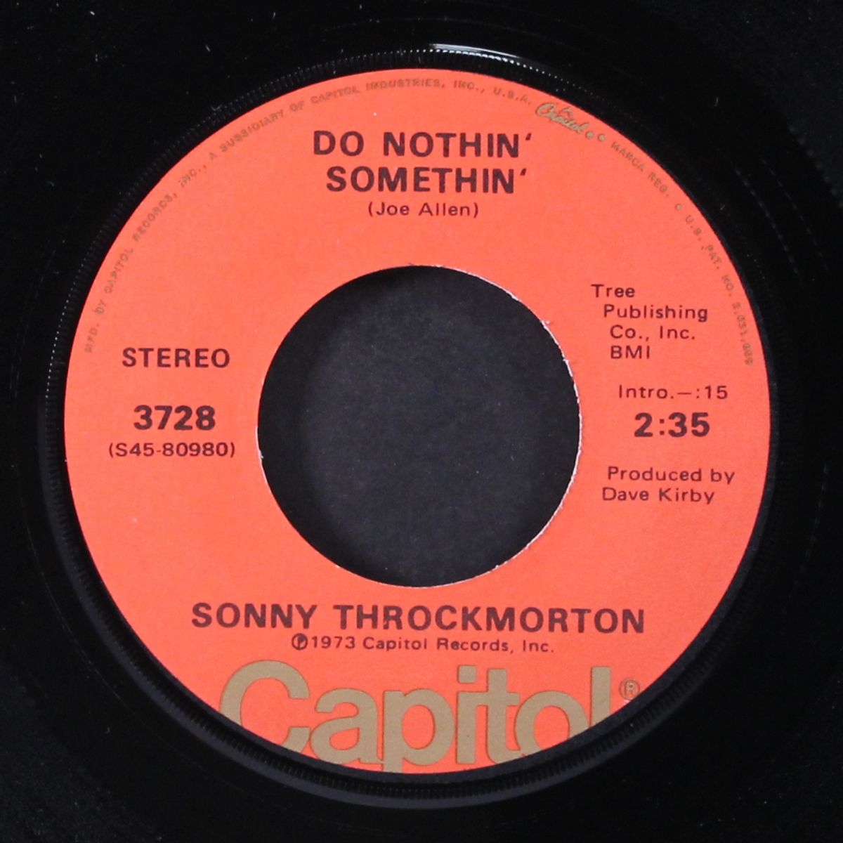 the windmill / do nothin' somethin' by SONNY THROCKMORTON