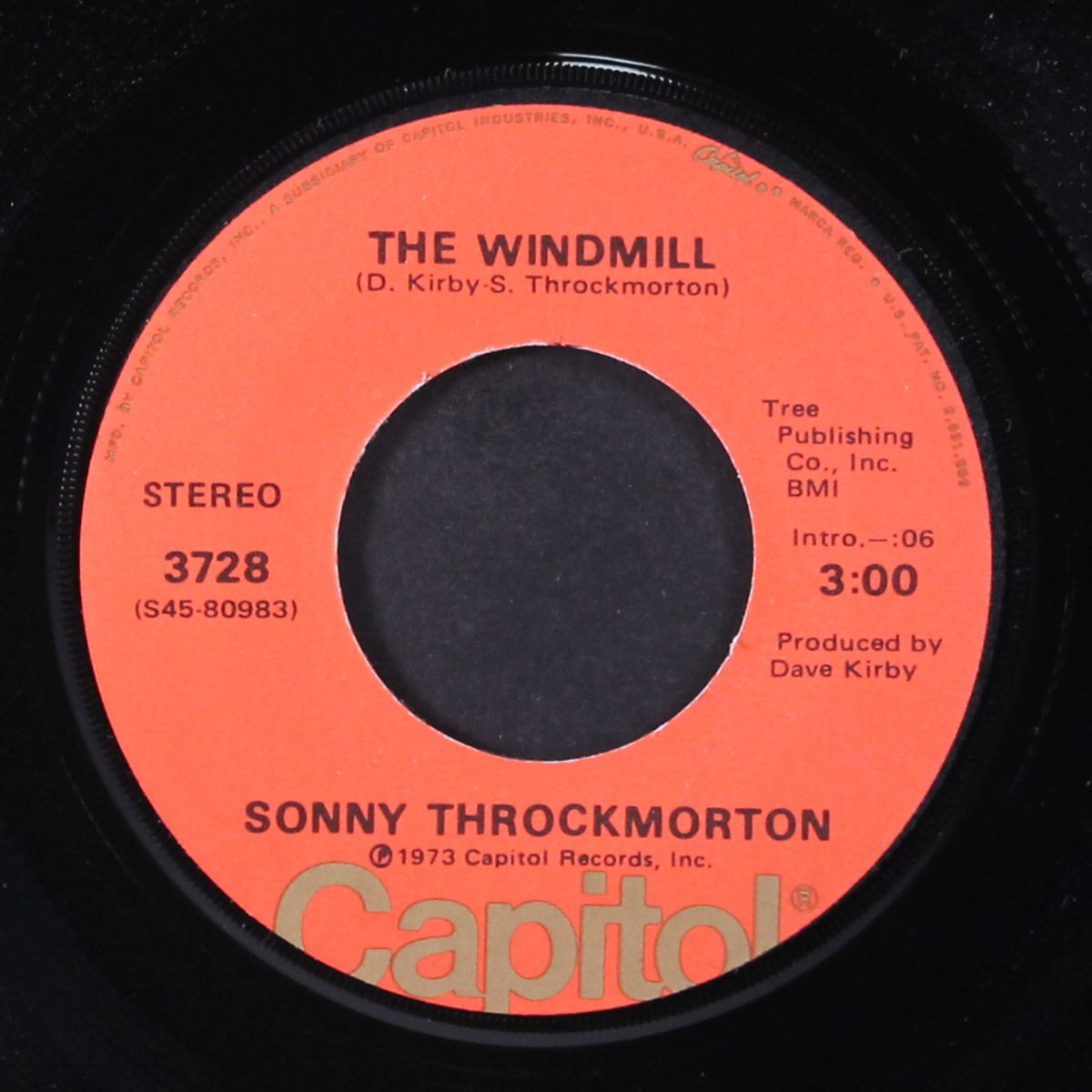 the windmill / do nothin' somethin' by SONNY THROCKMORTON