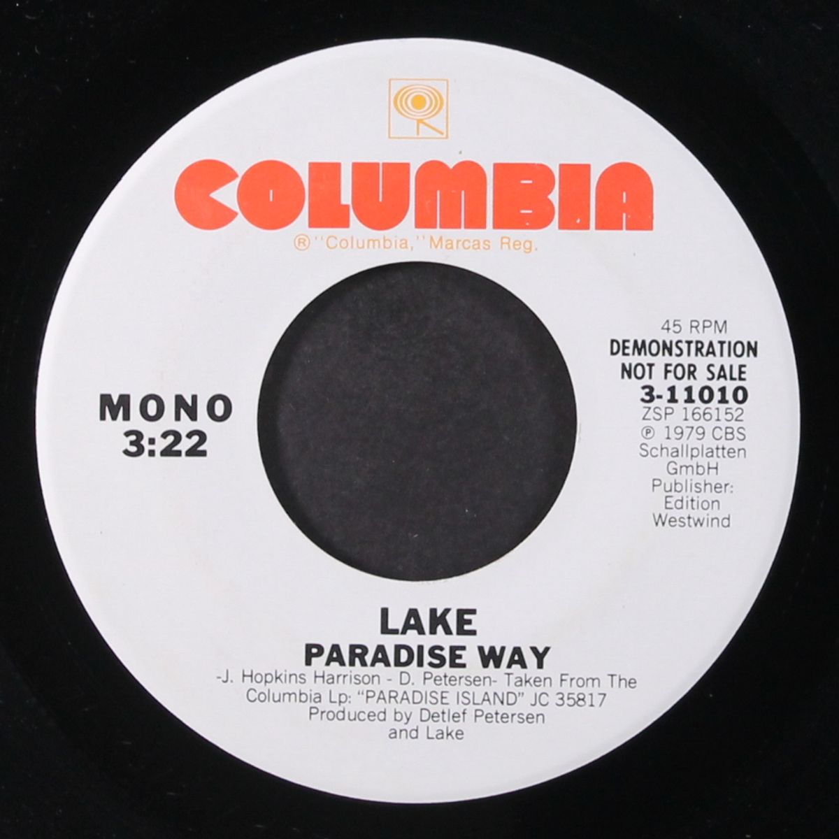 paradise way / mono by LAKE