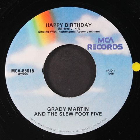 GRADY MARTIN & THE SLEW FOOT FIVE