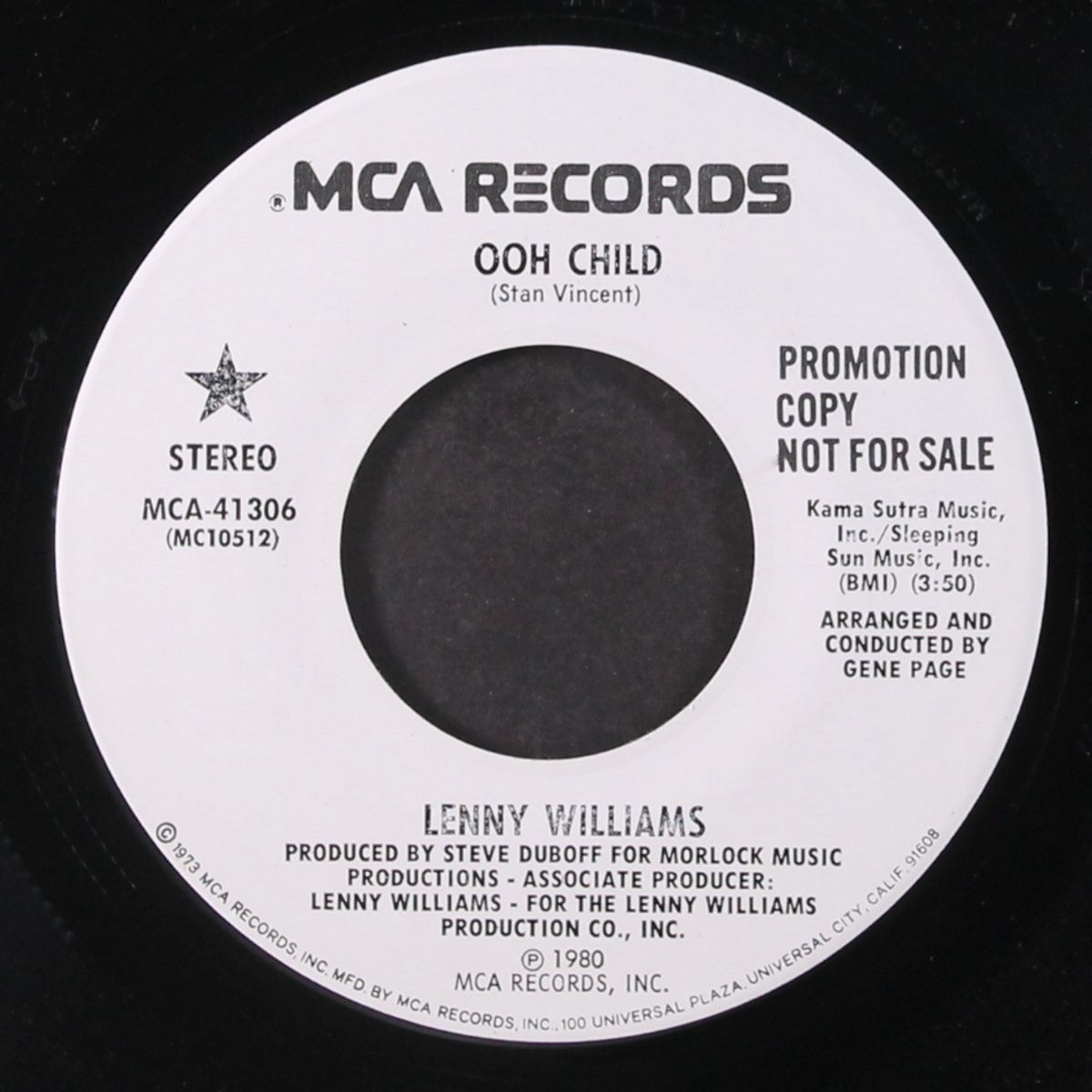 ooh child / same by LENNY WILLIAMS