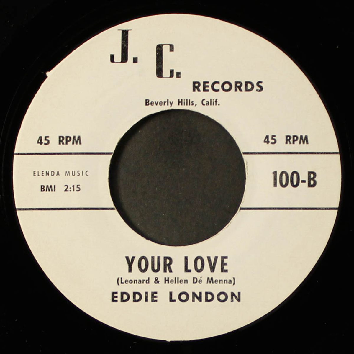suddenly / your love by EDDIE LONDON