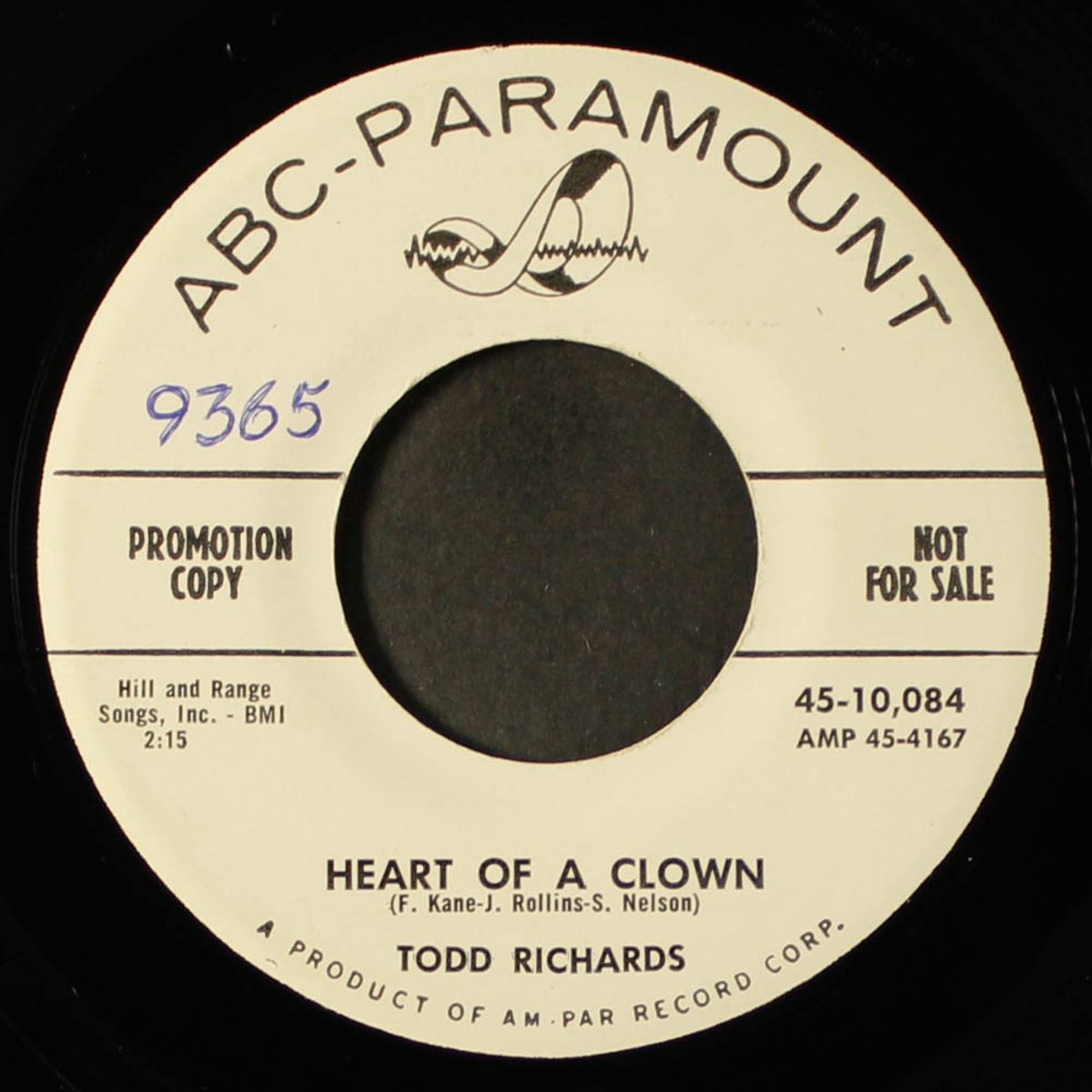 tell me teenage years / heart of a clown by TODD RICHARDS