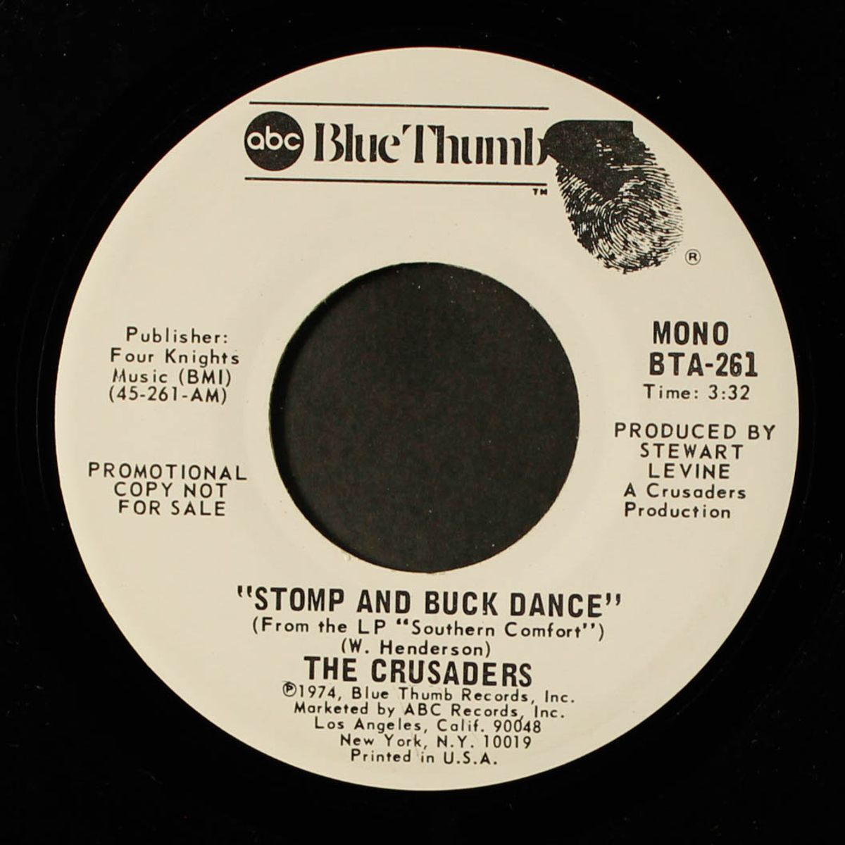 stomp and buck dance by CRUSADERS