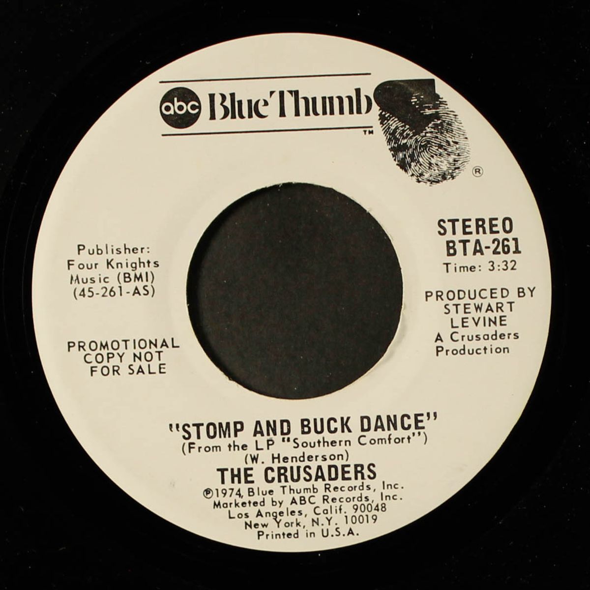 stomp and buck dance by CRUSADERS